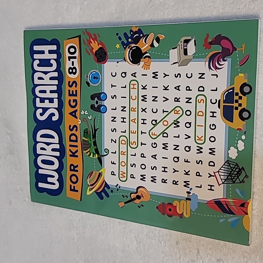 Kids Wordsearch Ages 8-10